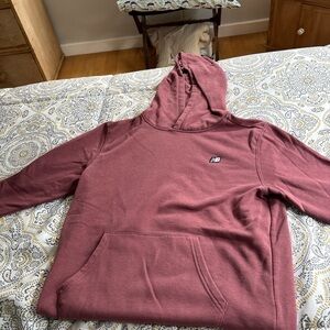 New Balance Men's Mauve Hoodie Sweater